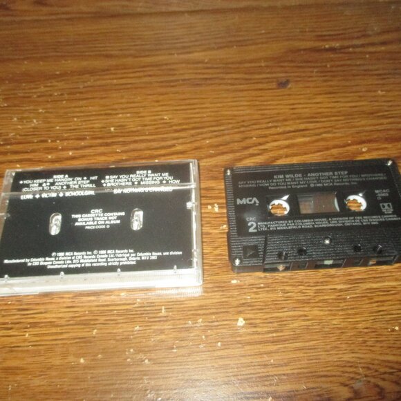 Kim Wilde - Another Step on cassette (MCA Records Canada, 1986) - Picture 2 of 3